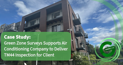 Case Study: Green Zone Surveys Supports Air Conditioning Company to Deliver TM44 Inspection for Client