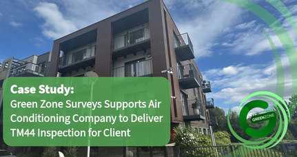 Case Study: Green Zone Surveys Supports Air Conditioning Company to Deliver TM44 Inspection for Client